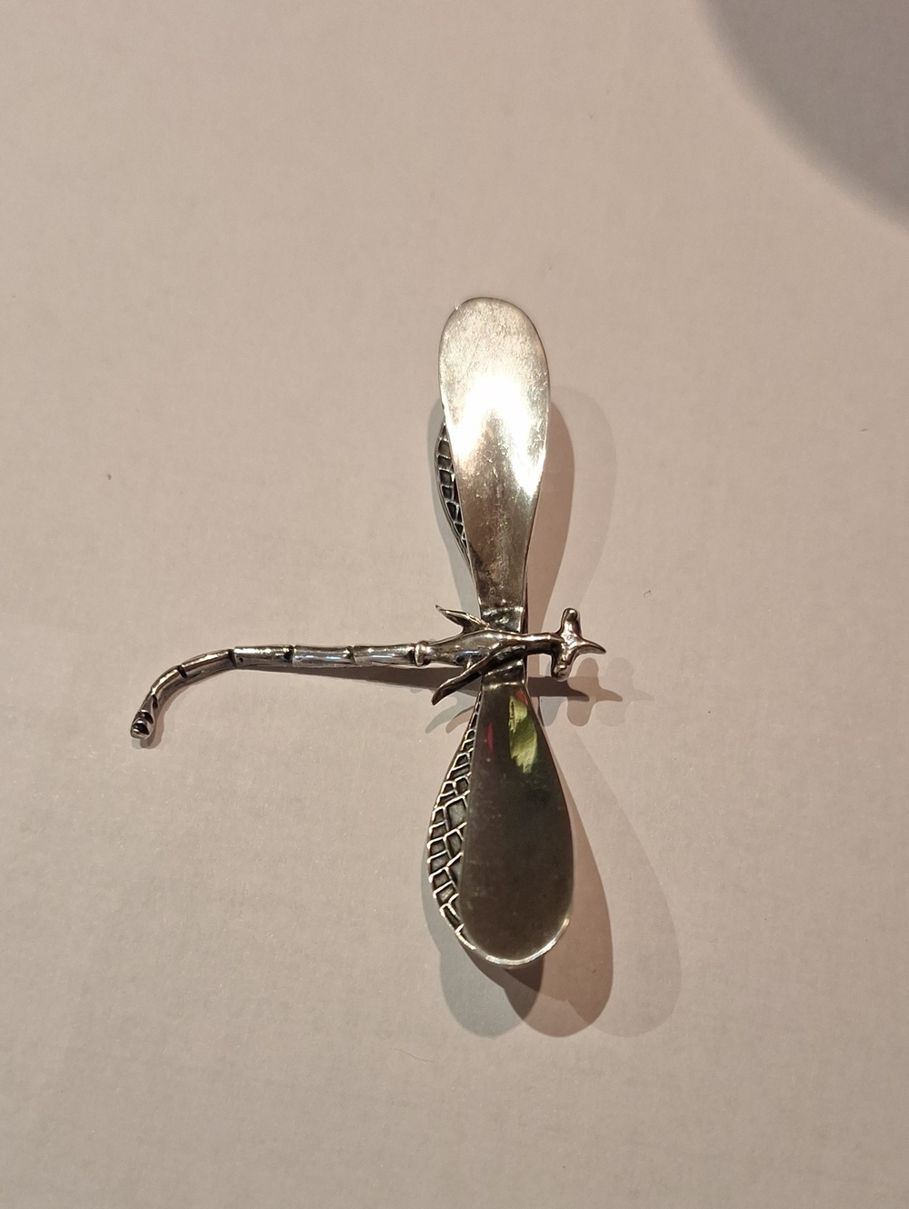 Vintage Mexican Sterling Dragonfly Pin